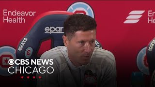 Chicago Fire FC introduces Polish superstar Robert Lewandowski