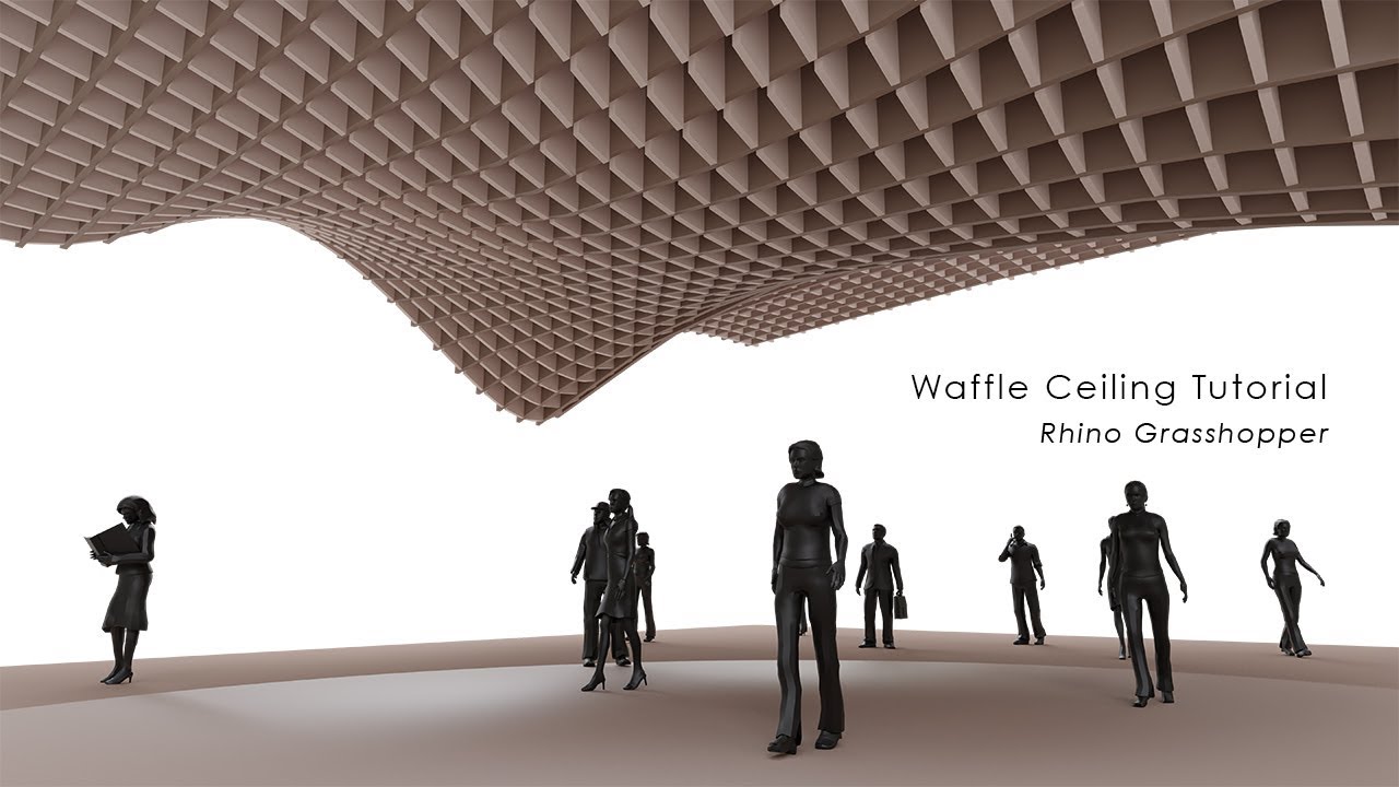 Waffle Ceiling Rhino Grasshopper Tutorial