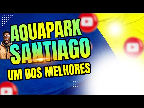 SANTIAGO AQUAPARK! MAIOR parque aquático  do CONE SUL de Rondônia!