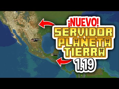 ✅ NEW SURVIVAL SERVER for Minecraft from PLANET EARTH at REAL SCALE 1.19!