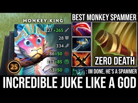 NEW Monkey King Spammer Juke Like a God | Ez Destroyed Pro OD Mid with 20Kills and Zero Death DotA 2