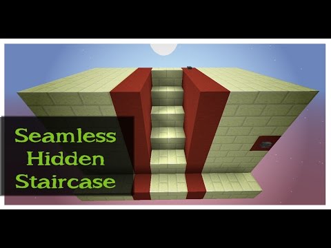 Maizuma Games - Seamless Secret Block Staircase & Some redstone tips | Minecraft 1.12+ | +Uma