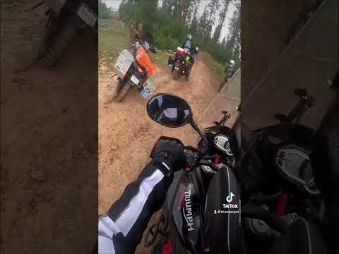 Not used to a wide bike! Colorado BDR #BDR #adventure #colorado #motorcycle #ktm #kawasaki #triumph