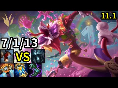 Fiddlesticks Jungle vs Karthus - KR Master | Patch 11.1