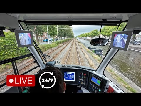 Tram Driver's View · 24/7 POV Cabview · Relaxation and focus