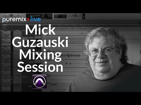 Puremix Mentors | Mixing Live | Using Avid Pro Tools & S6 Control Surface (Mick Guzauski)