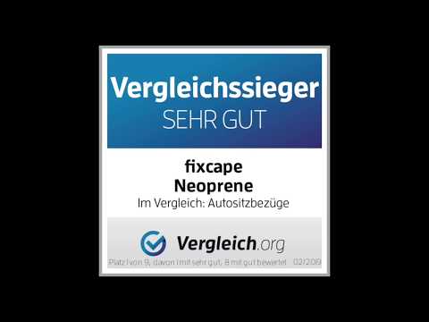 fixcape Neoprene - Autositzbezüge Vergleichssieger