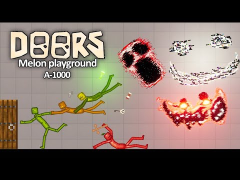 Roblox DOORS Hotel Update In Melon Playground Part 4 - Roblox Doors Hotel Update - People Playground