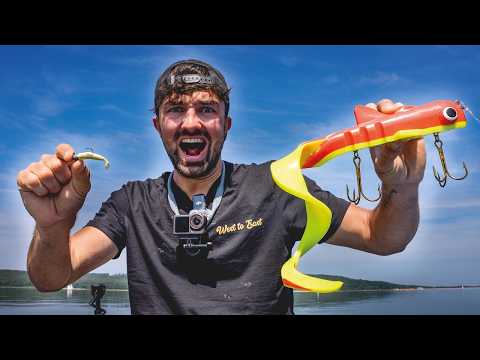 Mini vs. XXL Köder – Köder verdoppeln bis zum Maximum! (Fishing Challenge)