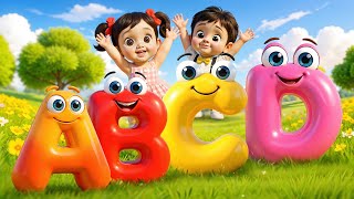 เรียน ABC  | Learn ABC | เพลง เอบ๊ซี  เรียนรู้ตัวอักษร และคำศัพท์ อังกฤษกับน้องปุญ คิดส์มีซอง 2568