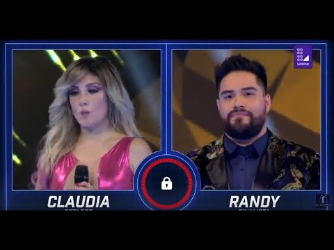 Los Cuatro Finalistas La Batalla Final : Randy Feijoo vs Claudia Serpa