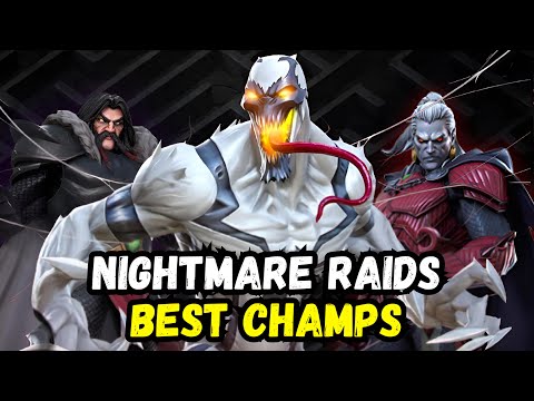 Best Champions RANKED For Nightmare Raids! October 2025 MCOC