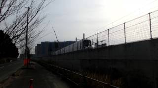 preview picture of video 'Rail 仙台市地下鉄東西線2000系車両基地構内での試運転 20141031-1'