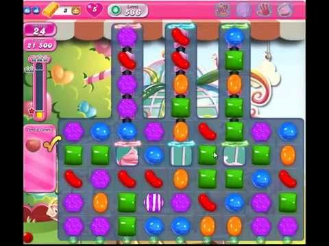 Candy Crush Saga level 586 - no boosters used!