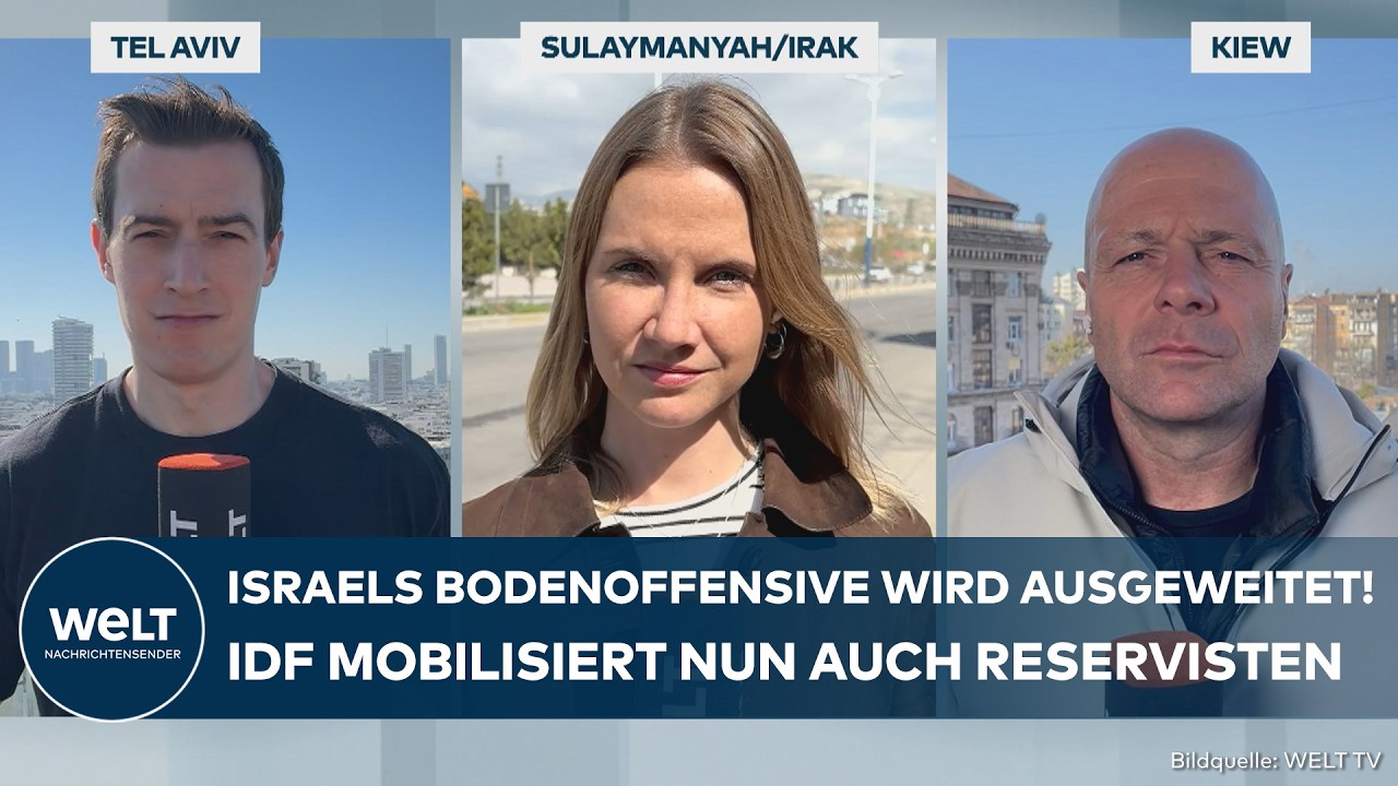 NAHOST: IDF-Panzer vor Libanons Tür! Hebt Israel den Konflikt auf die nächste Eskalationsstufe?