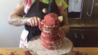 *Vegan Cake Sculpture Woman* Ashley Shotwell Cakes