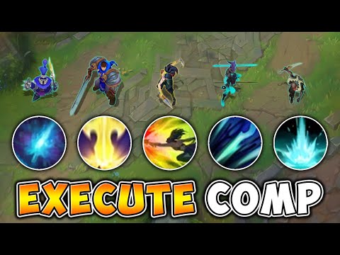 WE PLAYED A 5 MAN EXECUTE COMP AND LEFT NO SURVIVORS (LOW HP? YOU DIE)