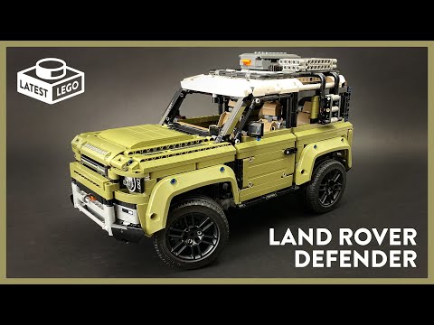 LEGO Technic - Land Rover Defender 42110 - Unboxing, Speed Build and Review
