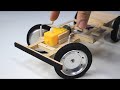 NEW METHOD REVEALED HOW TO MAKE A CAR CONTROLLED BY REMOTE CONTROL RC WITHOUT STIRLING ENGINE