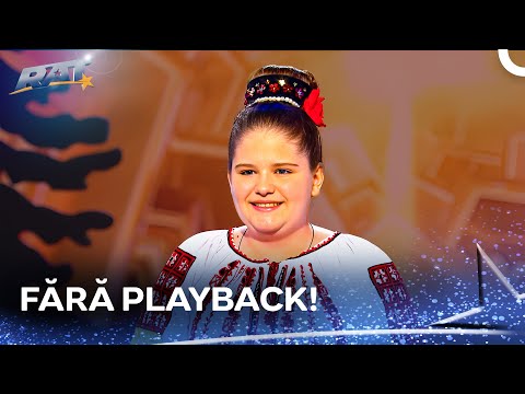 Un Talent Pur Care Cântă İmpecabil, Fără Playback | Romanii au Talent