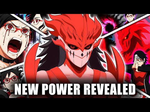 SARADA's New SUSANOO Revealed 🔥 Boruto Two Blue Vortex Explained