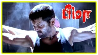 Bheema Tamil Movie Scenes | Vikram warns Trisha | Prakash Raj is stabbed by goons | Raghuvaran