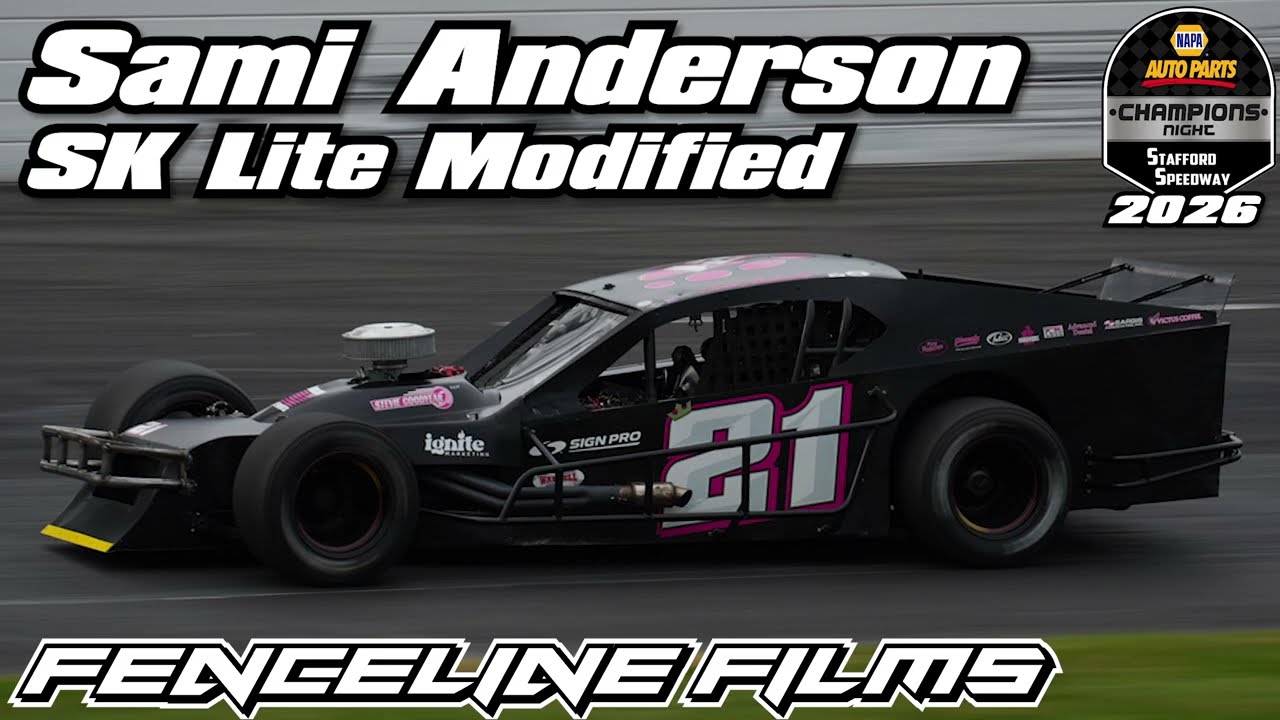Sami Anderson SK Lite Champions Night Stafford Speedway 2026