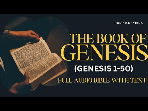 HOLY BIBLE AUDIO: (GENESIS 1:50)-With Text