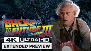 Video trailer för Back to the Future Part III | Opening Scene in 4K Ultra HD | Doc Brown Sees His Own Grave