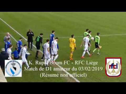 K. Rupel Boom FC -   RFC Liège (résumé non officiel)