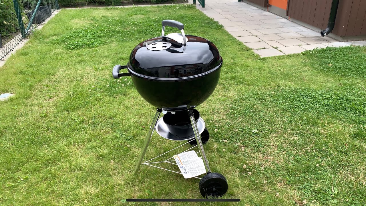 WEBER BAR-B-KETTLE 47cm  unboxing-test 4K
