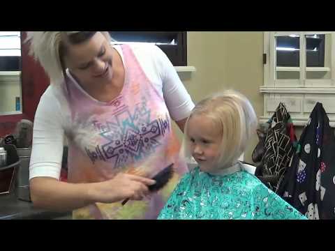 Cute little girl bob haircut video thumbnail