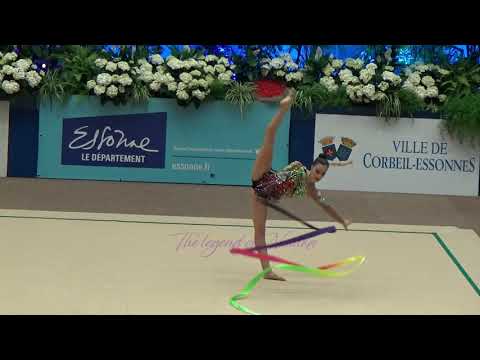 Sofia ZANON (ESP) ribbon - 2018 Corbeil senior AA