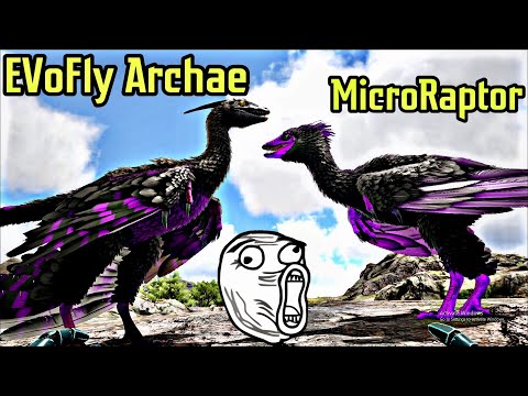 ARK: Ragnarok #71 Giống Loài Bạo Chúa Mới EVoFly Archae Và Siêu Hoá Evo MicroRaptor