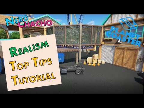 Planet Coaster - Top Tips For Making Realistic Looking Parks