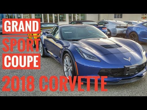 2018 Corvette Grand Sport Coupe Admiral Blue - Walk Around