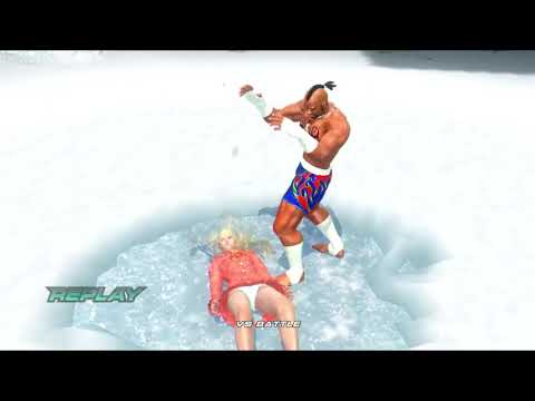 Tekken 6 Bruce Breaks Lili(Barefoot)