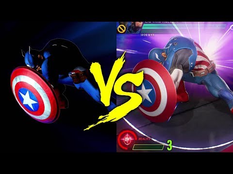 MVC3 vs MVCI - Captain America