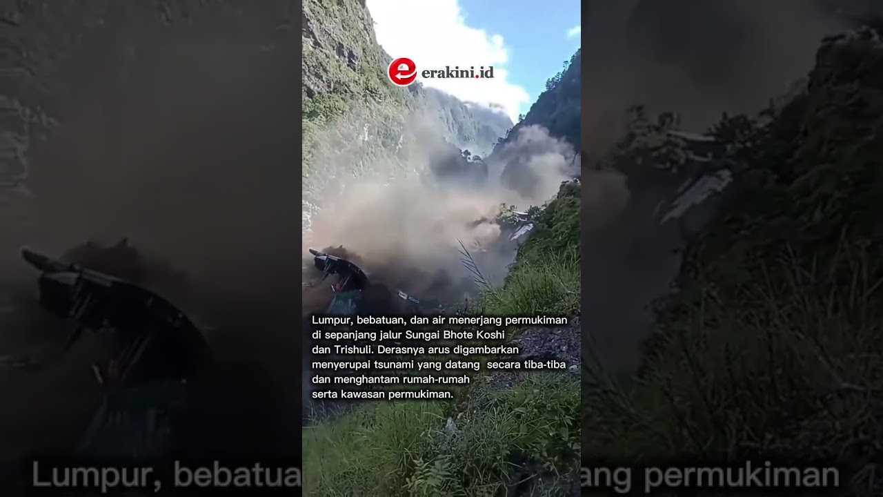 1.300 Orang Hilang, Perbatasan Nepal-Tibet Diterjang Banjir Bandang