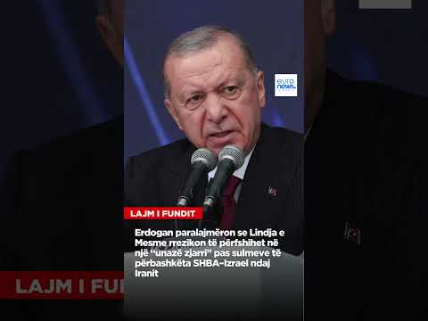 Erdogan paralajmëron se Lindja e Mesme rrezikon të përfshihet në një “unazë zjarri” pas sulmeve...