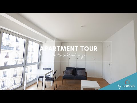 Apartment Tour // Furnished  40,8m2 in Montrouge – Ref : 1H222062