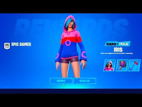 UN BOT È ENTRATO NELLA MIA LOBBY E MI HA MOSTRATO LA SKIN IRIS!(skin samsung galaxy s11)