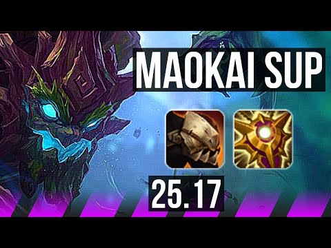 MAOKAI & Seraphine vs NAUTILUS & Yunara (SUP) | KR Master | 25.17