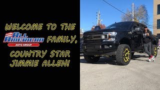 Jimmie Allen Custom Truck Build
