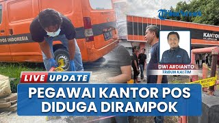 Alami 6 Luka Bacok di Kepala, Karyawan Kantor Pos Balikpapan Kritis Jadi Korban Perampokan