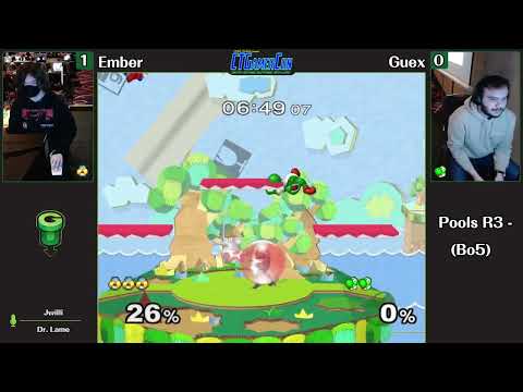 CT GamerCon 6 SSBM - Ember (Sheik) vs. Guex (Yoshi) - Melee WR3
