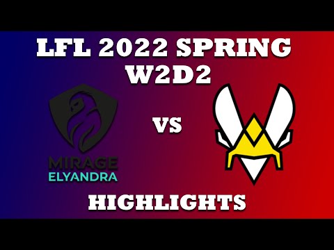 ME vs VITB Highlights LFL Week 2 Day 2 - Mirage Elyandra vs Vitality.Bee [ENG Casters]