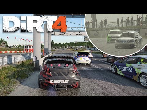 DIRT 4 Career Mode Gameplay Walkthrough - Part 6 (With logitech G29 steering wheel)