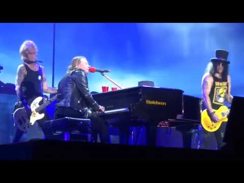 Guns N Roses   Wish You Were Here Pink Floyd November Rain   live Coachella April 23 2016