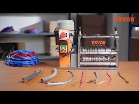 VEVOR Automatic Wire Stripping Machine - Strip Wires Fast & Easy with 750W Power!